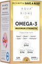 Enzymedica מקסימום כוח שמן דגים גבוהה, EPA DHA אומגה 3 תוספת; Burpless, 120 Softgels