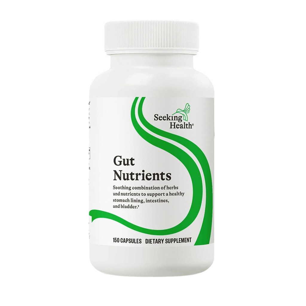 תוספי GI | Glutamine-חינם | תמיכה עיכול וגזטרו מעיים | חיפוש בריאות (150 קפסולות)