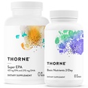 THORNE - Essentials Bundle - אומגה 3 & Multivitamin Combo - Super EPA & Basic Foodsents 2 / יום - 30 משרתים