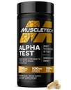 PiTech טסטוסטרון Booster עבור גברים, AlphaTest - T-Boost Mens תוספת עם Tribulus Terrestris & Boron - Daily Male Workout תוספי עבור צמיחה שרירית, Stamina & אנרגיה - 120 גלולות