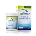TruBiotics Probiotics for Digestive & Immune Health, תומך סדירות ועזרה Relieve Abdominal Discomfort, Gas & Bloating, 2 קלינית למד Probiotic Strains, Plus Prebiotics, 30 קפסולות