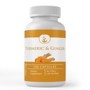 מרכיבים מקוריים טהורים Turmeric Curcumin & ג'ינג'ר, (100 קפסולות) תמיד טהור, ללא תוספות או מילויים, מעבדה מאומתת (100 קפסולות)