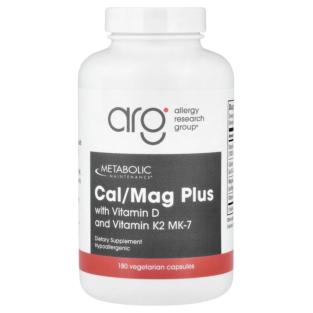 תחזוקה מטאבולית - Cal / Magic Plus w/Vitamin D & K2 180 caps