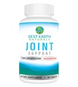 Best Earth Naturals Joint Support- Glucosamine, Chondroitin, MSM ווויטמינים מיוחדים & חומרים מזינים עבור Back, Hip & Joint Support - תוספת משותפת עבור מפרקים, שריר וגמישות 30 יום אספקה
