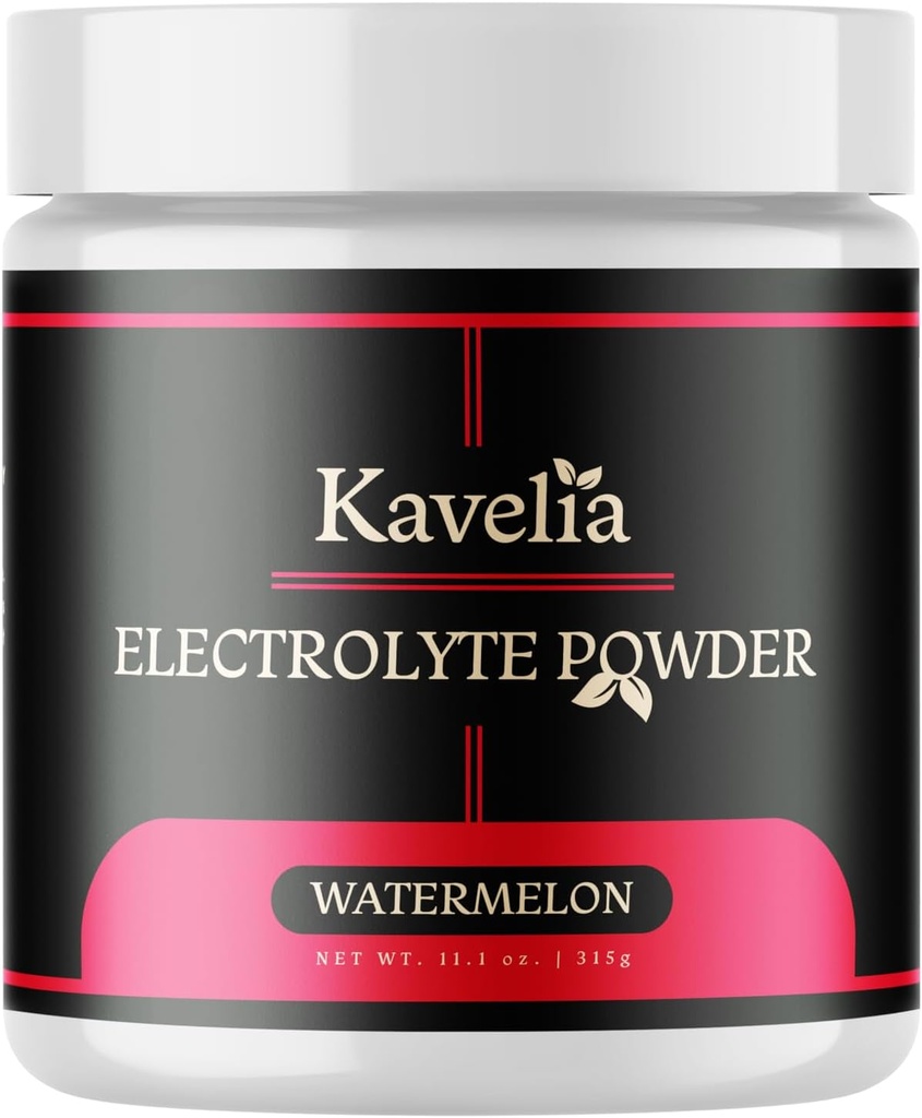 Ultra Premiumlyte אבקת Keto Diet - מינרלים חיוניים, כולל Calcium, Magnesium ו- Potassium, עם ויטמין C, D3 ו-K2 (Regular, Watermelon)