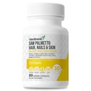 שיער, ריחות & טיפוח - Saw Palmetto, Biotin, Amla - 60 non-GMO, Gluten Free, Veggie קפסולות לגברים ונשים