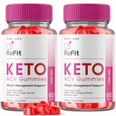 המעבדות - Refit Keto ACV חניכיים לירידה במשקל מתקדמת עם Apple Cider Vinegar, תוסף, מסייע בפחתת שומן Belly, עבור כוח נוסף (120 מסטיקים)
