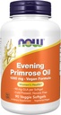 Now Foods Supplements, Evening Primrose Oil 1000 מ"ג, Cold Pressed, Hexane Free, Forbes טבעונית, 90 Veg Softgels