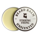 Striking Viking Beard Balm for Men - Leave in Beard Conditioner - Styling Balm Made עם באופן טבעי Derived Beard Butter, Argan & Jo Joba Oils (2 Ounce (Pack of 1), Unscented)