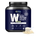 Biochem 100% Whey Isolate אבקת חלבון - Grass פד, Low Carb, Keto-Friendly, non-GMO, Gluten-Free - תומך בריאות החיסון ושרירים התאוששות 20g חלבון Vegetarian לשרת - Natural Flavor, 1.5lbליבר טבעי, 1.5lb