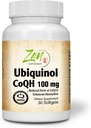 תוסף זן Ubiquinol Coq H 100mg - 30Softgel