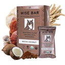 Smart Bar Fitogen Mushroom Nutrition Bars with Reishi, Lions Mane & Ashwagandha, אורגני טבעוני וגלוטן חינם חטיפים עבור Natural Focus, אנרגיה ו- Immunity תמיכה, Mocha קוקוס פלמור, 12 הרוזן הרוזן