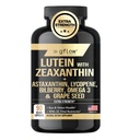 Lutein ו Zeaxanthin תוספי - ויטמין עיניים מתקדמות עם Astaxanthin, אומגה 3, Resveratrol, Bilberry, Lycopene, Quercetin, גינקו Biloba, ויטמין D | בריאות חזון | Made in USA