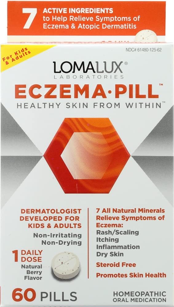 Loma Lux Laboratories Homeopathic, Eczema, 60 Count (3 Pack)