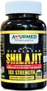 Pure אורגני ההימלאיה Shilajit קפסולות (Shilajeet) לגברים ונשים - 5000 מ"ג Equivalent - אנרגיה טבעית וסטמינה Booster - 100 קפסולות Veg | Made in USA - Fulvic מינרלים תוסף