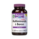 Bluebonnet Multi מינרלים תוספת פלוס Boron Chelated Magnesium Potassium Copper Selenium Manganese Chromium & Zinc Complex for Women & Men - No Iron, non-GMO, Gluten-Free - 180 קפסולות ירקות