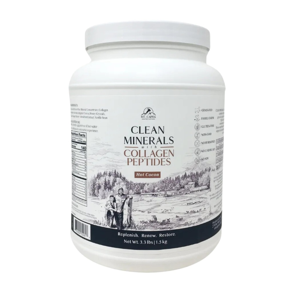 Mt. Capra מינרלים נקיים עם Collagen Peptides פאונד