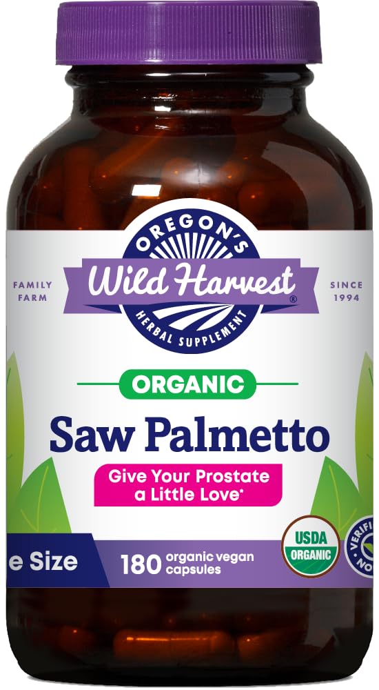 בסביבה הקרובה של Oregon's Wild Certified Harvest Saw Palmetto Herbal כמוסות, 180 Count
