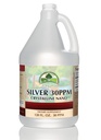 Universala Crystalline Nano Colloidal Silver - Ultra Pure Silver נוזל לתמיכה ב-Immune - Ultimate Bio Active Supplement Solution - Plata Coloidal - 1 Gallon (128 Ounces) - 30 PPM