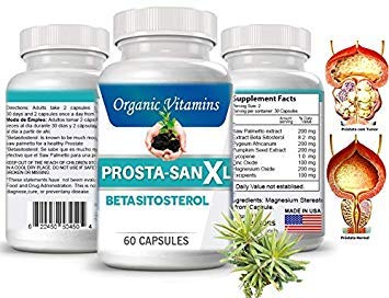 Prostate Health Prosta san xl betasitosterol ראהפאלטו Prostate Health, Prostate תוספת עבור Bladder Discomfort & Urinary Tract Health, פחות ביקורים בשירותים