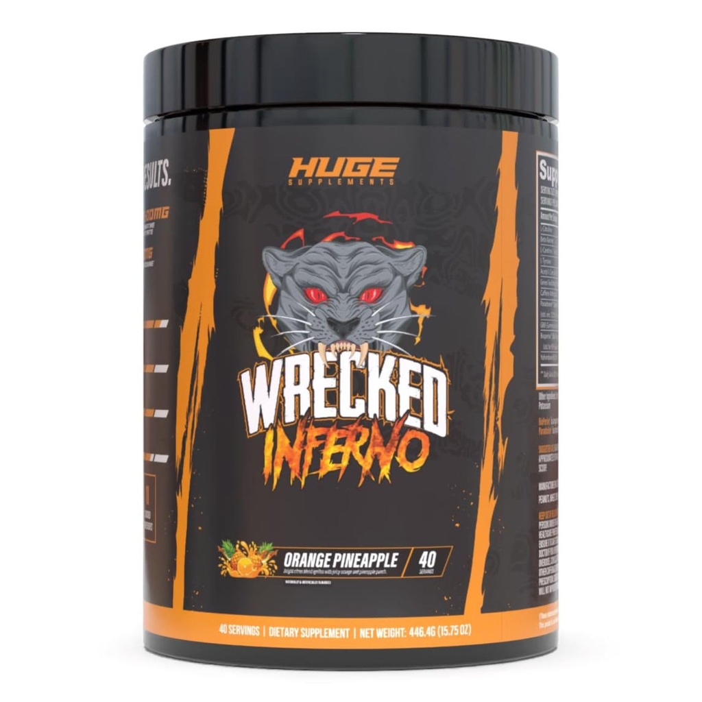 Inferno - Thermogenic Pre Workout for Men & Women, להגביר את האנרגיה, Boost Thermogenesis & Metabolism, לשפר את ביצועי התרגיל - מכיל L-Citrulline, L-Carnitine, Beta-Alanine & More