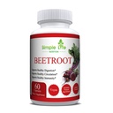 אבקת שורש אורגנית - Nitric Oxide Booster for Men & Women - אורגני non-GMO Gluten Free Vegan Beets - 60CT