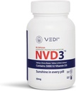 Generic במקור באופן טבעי ויטמין D3 | 5000IU | תוסף עבור העצם & תמיכה משותפת - Boosts Calcium Absorption