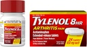 Tylenol 8 Hour Arthritis כאב טבליות עם Acetaminophen עבור כאב משותף, 24 ct