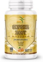 אבקת שורש ג'ינג'ר אורגני (Zingiber officinale) תמיכה תזונתית - 60 קפסולות Veggie