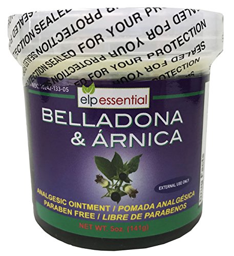 Belladona ו Arnica Analgesic Ointment 5 oz (141g) Paraben Free