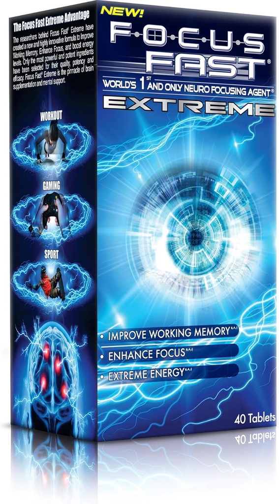 התמקדו בתוסף nootropic מהיר. לשפר את זיכרון העבודה, להגביר את המיקוד ואת האנרגיה בוסט בקטן כמו שעה אחת! גלולת מוח לקידום התראה וקוגניציה