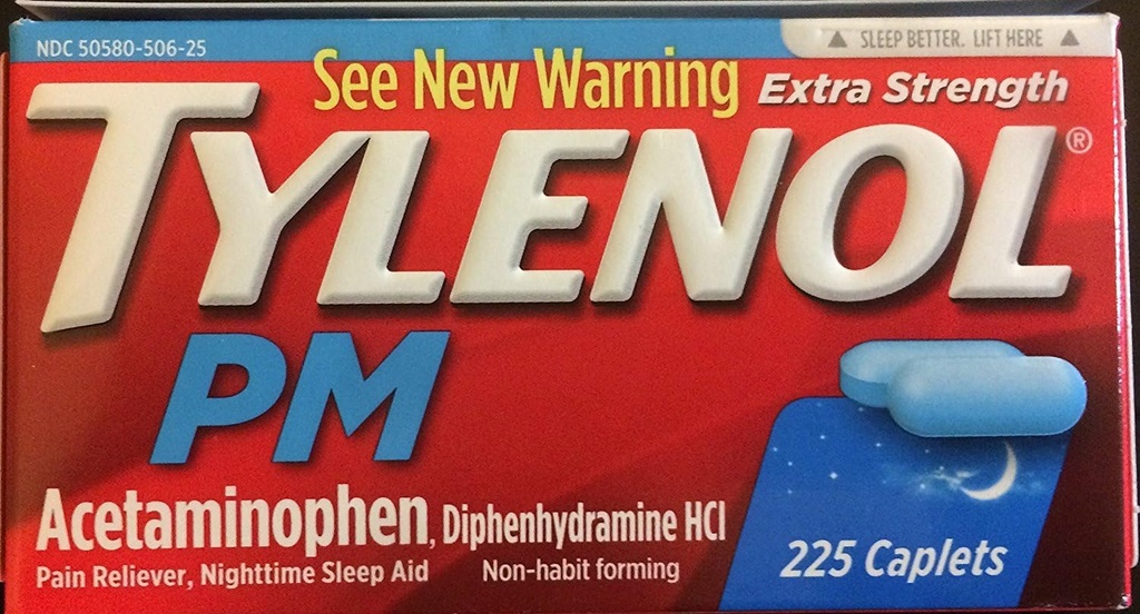 Tylenol ראש הממשלה הנוסף Power Caplets (225 ct) (2 Pack)