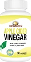 Rise-N-Shine Apple Cider Vinegar קפסולות - תמיכה בוויטמינים - תמיכה ב- Women & Men 30Day Supplys