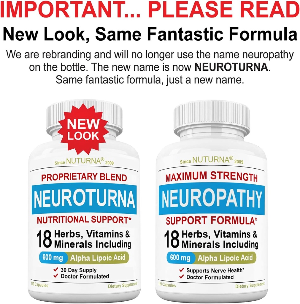 (3 Pack) neuropathy תומך תוסף עם 600 מ"ג אלפא ליפוי Acid - Benfotiamine, פריפראלי, רגליים, ידות אצבעות Legs Toe, הטוב ביותר חיזוק טבעי מתחדשת ויטמינים - 360 Caps, 90 ימים