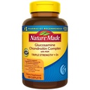 Nature Made Glucosamine Chondroitin מורכב עם MSM, תוספת תזונתית לתמיכה משותפת, 120 קפסולות, 60 יום אספקה