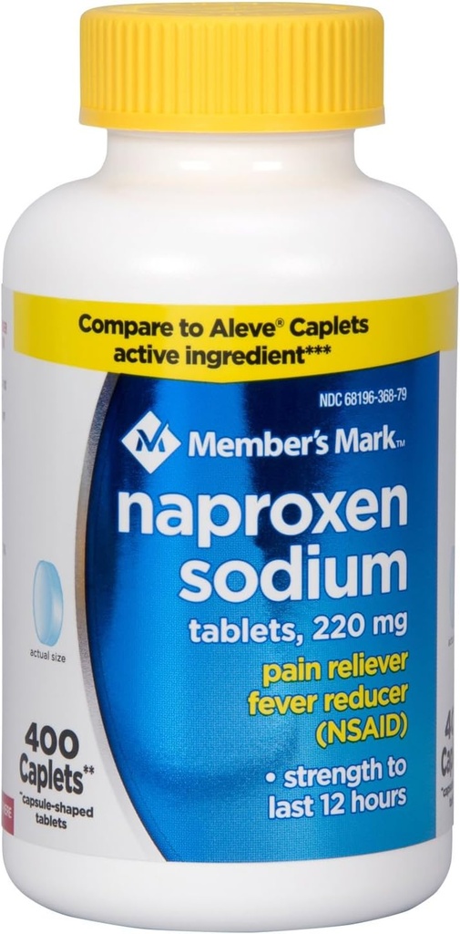 מארק 220 מ"ג Naproxen Sodium (400 ct).