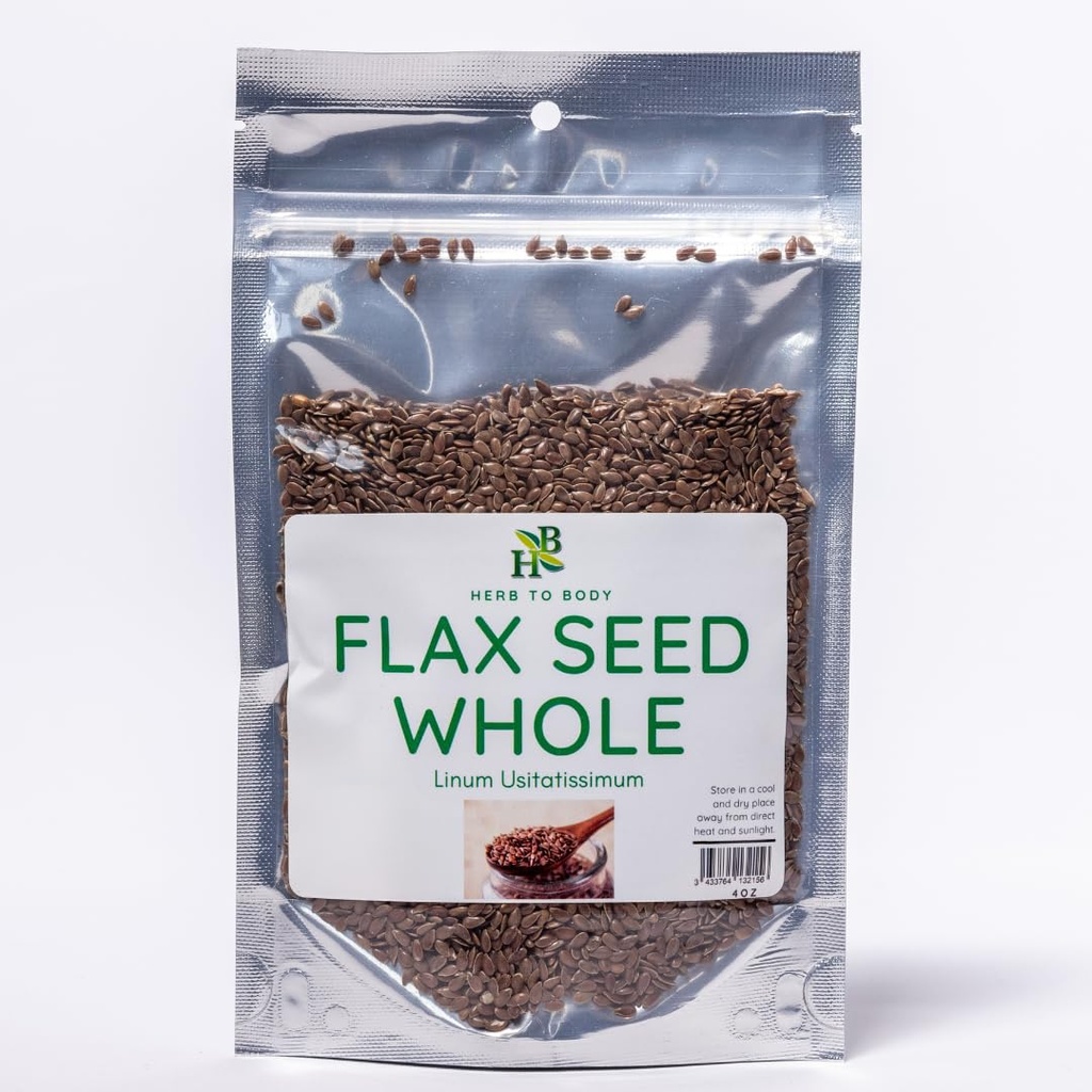 Herb to Body Flax Seed Whole | Linum Usitatissimum