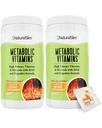 ויטמין NaturalSlim Metabolic - שילוב של תמיכה עתירת עוצמה גבוהה, מינרלים, B Complex, גב'ם ו- Digestive פורמולה עבור גברים ונשים - אנרגיה ומטבוליזם תמיכה - 2 Pack