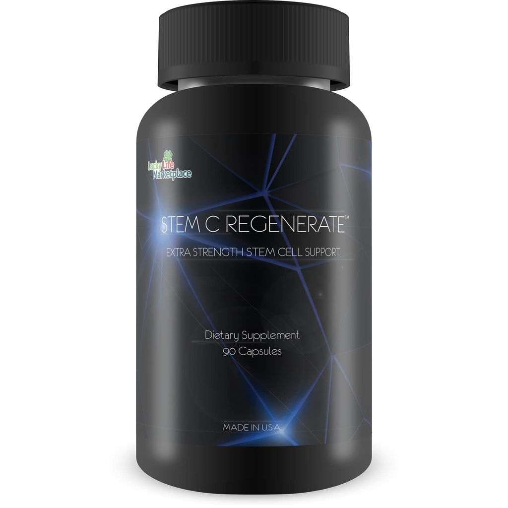 Stem C Regenerate - Natural Stem Cell Support - Help Support Boosted Natural Stem Cells, Aid מופחת Inflammation ו-Oxidation - Best Stem Cells Self Proded