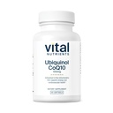 Vital Nutrients Ubiquinol CoQ10 100mg - Activated Form of Coenzyme Q10 - Potent Antioxidant to Support Cardiovascular and Brain Health* - Gluten and Dairy Free - 60 Vegetarian Softgels