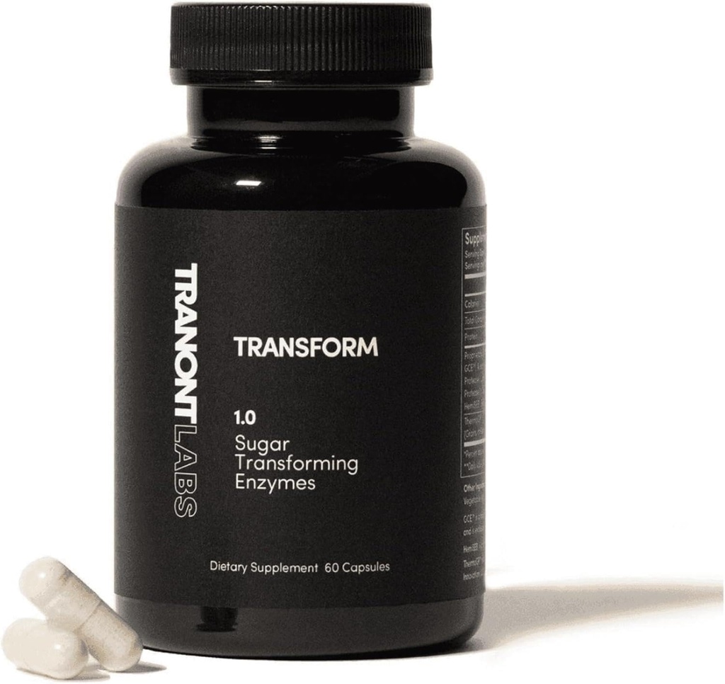 Tranont Transform | 60 קפסולות | תמיכה בבריאות הכללית ו- Can Support Skin Care | Energy Booster Supplement