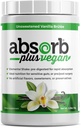 שמלה טבעונית - אבקה, תרכובות טבעיות, non-GMO, Gluten-Free, אורגני Spcoursed אורז חלבון - Smooth, Easily Mixable Formula (2.2 lbs, Un Sweetened vanilla Brulée)