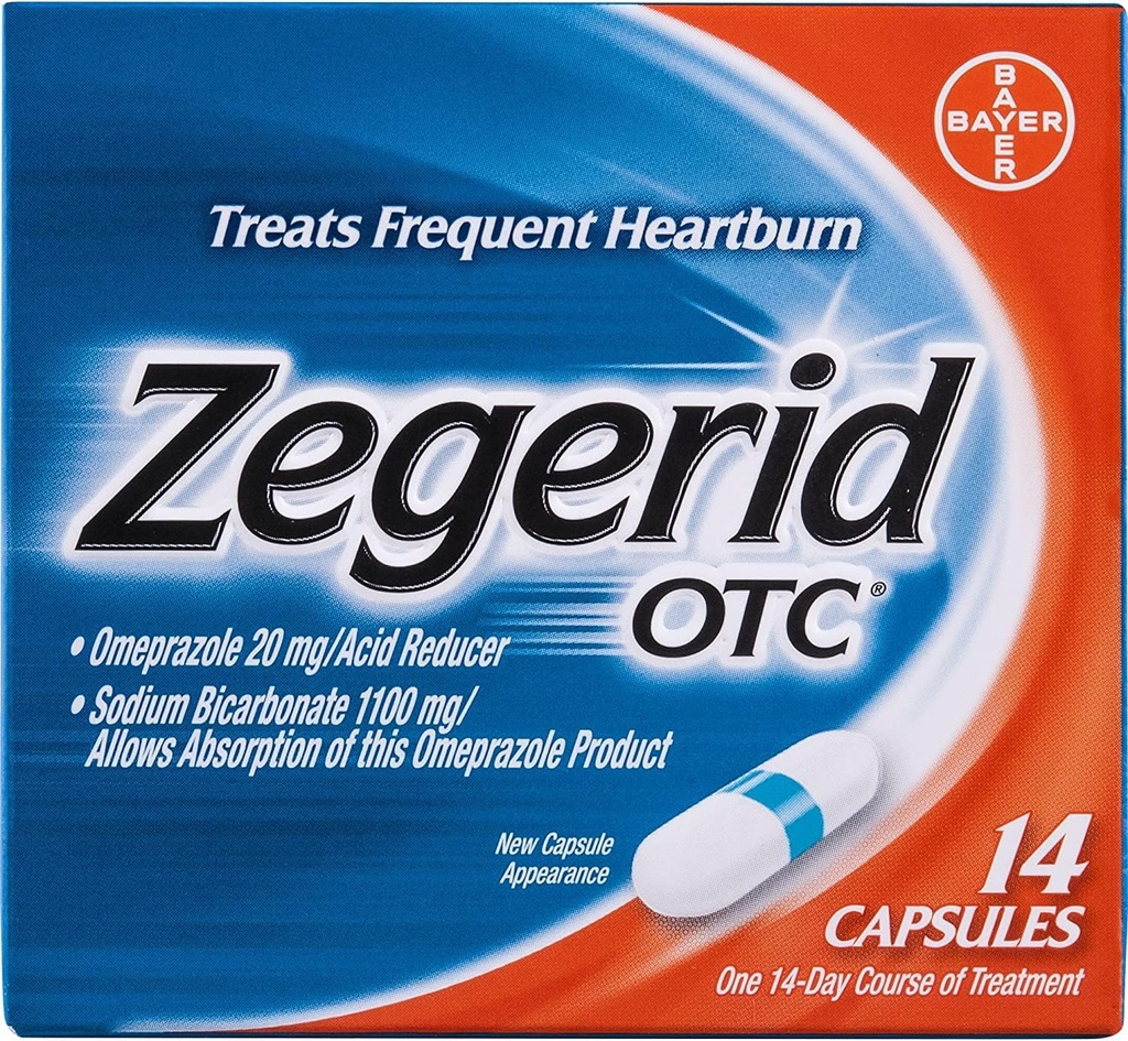 ZEGERID OTC CAPS 14 קפסולות (2 Pack)