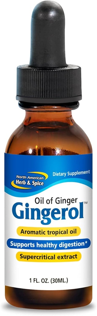 North American Herb & Spice, ג'ינג'רול, שמן ג'ינג'ר, 1-Ounce