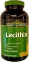 תזונה נכונה Lecithin 1200mg Softgels 200 ea על ידי תזונה יפה ביותר