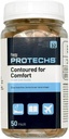 Flents Protechs Disposable Foam Ear Plugs, Contoured for Comfort, אידיאלי עבור עבודה, Loud Noise, מכונות כבדות, בנייה, מחקר, ירי וטיול, NRR 32, Beige, קל לשימוש, 50 Pair Noise, 50