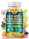 ים אורגני חי של הטבע Mos Softgels, עם שמן Black Seed, Ashwagandha, Bladderwrack, ג'ינג'ר, Burdock Root, Manuka Honey, Cinnamon for Immune System, Skin, Energy, 90 Softgels, 1 Packgels, 1 Packgels, 1 Packdock Root, Manuka Honey, , Cinnamon for Immune for Immune System, Skin, Skin, Energy, 90 Softgels , 90 Softgels, 1 Packgels, 1 Packgels, 1