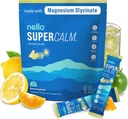 Nello Supercalm Drink - Ashwagandha KSM 66, Magnesium Glycinate & L-theanine תוסף, ויטמין D3 - Ashwagandha Root Extract - Focus andlaxance Support (20 חבילות נסיעות) - לימון Lime Lime Lime Lime Lime Lime Lime Lime Lime