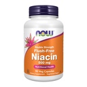 תוספי מזון עכשיו, Niacin (Vitamin B-3) 500 מ"ג, Flush-Free, Double Power, Nutritional Health, 90 ואג קפסולות