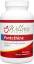 משאבי בריאות Pantethine - ויטמין B5 פעיל (300 מ"ג, 90 קפסולות)